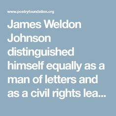 James Weldon Johnson