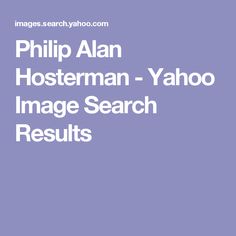 Philip Alan Hosterman