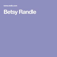Betsy Randle