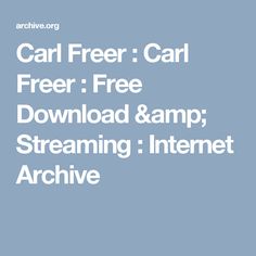 Carl Freer