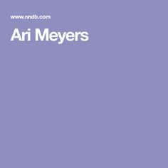 Ari Meyers