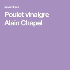 Alain Chapel