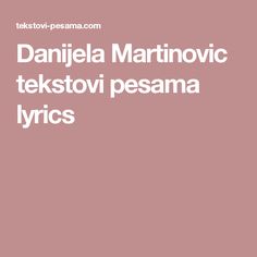Danijela Martinovic