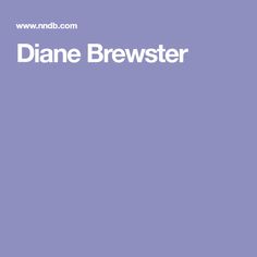 Diane Brewster