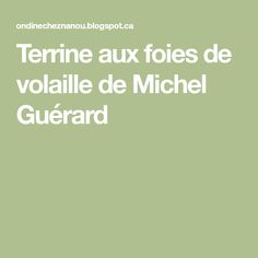 Michel Guerard