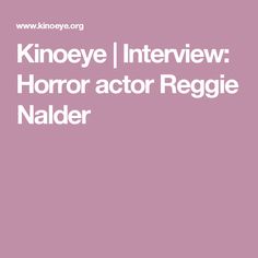 Reggie Nalder
