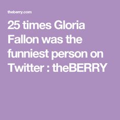Gloria Fallon