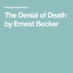 Ernest Becker