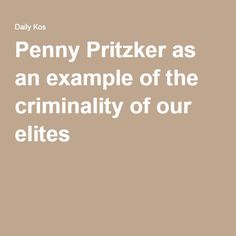 Penny Pritzker