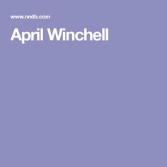 April Winchell