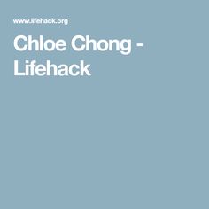 Chloe Chong