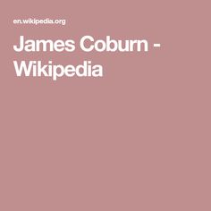 James Coburn