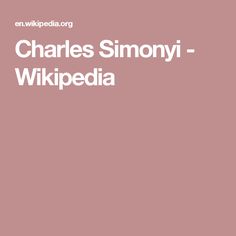 Charles Simonyi
