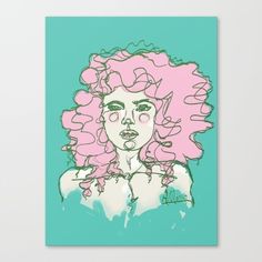 Curly Head Pink